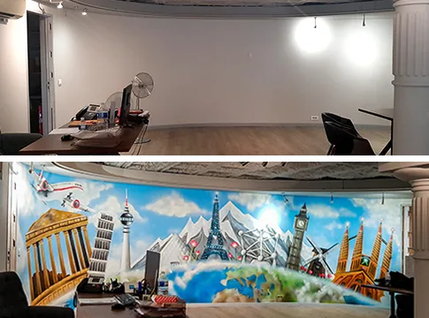 Graffiti & Décoration intérieure / extérieure, Trompe-l'œil, Fresques et Ateliers peintures