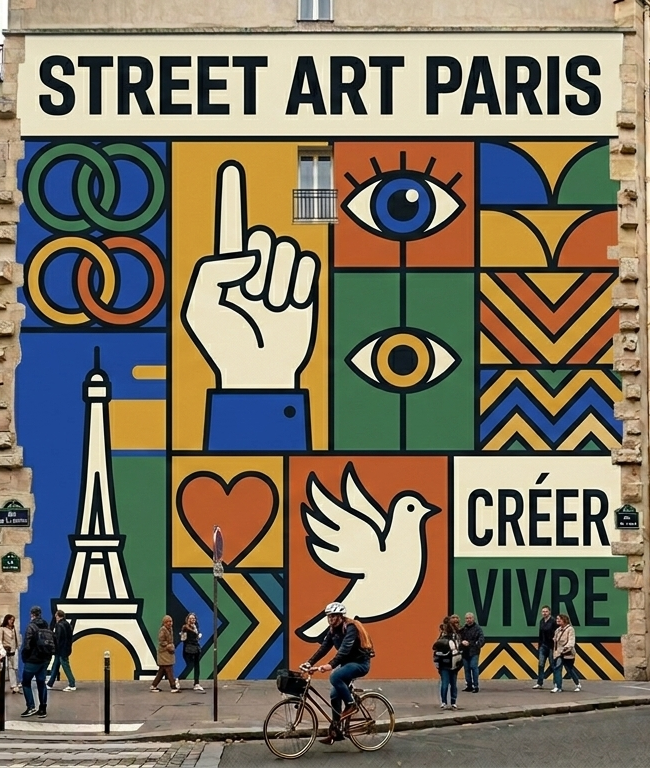 Fresques murales pour l'immobilier graffiti street art