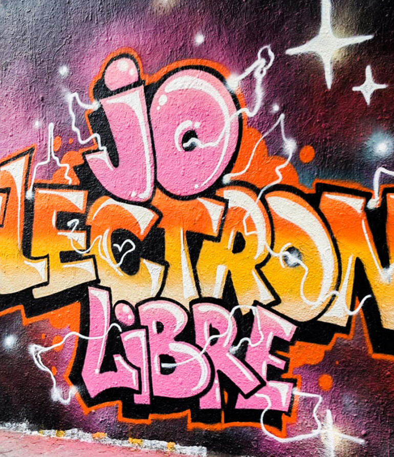 Cours particulier de graffiti à Paris pour créer un surnom en style street-art