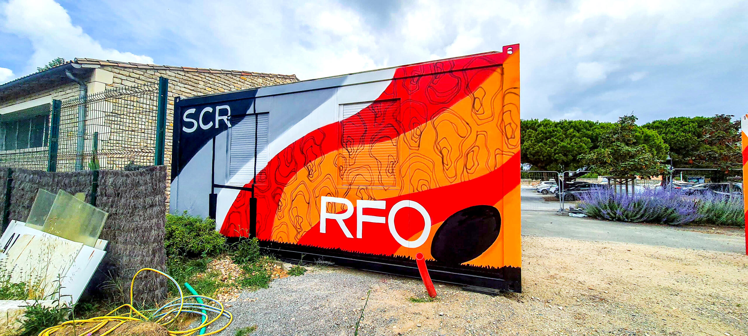 ïle de ré club RFO SCR Graffiti street-art