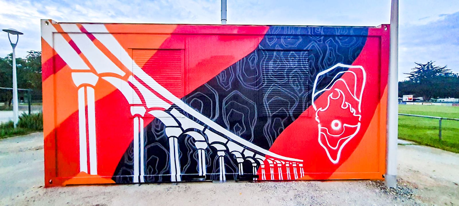 Containers en graffiti