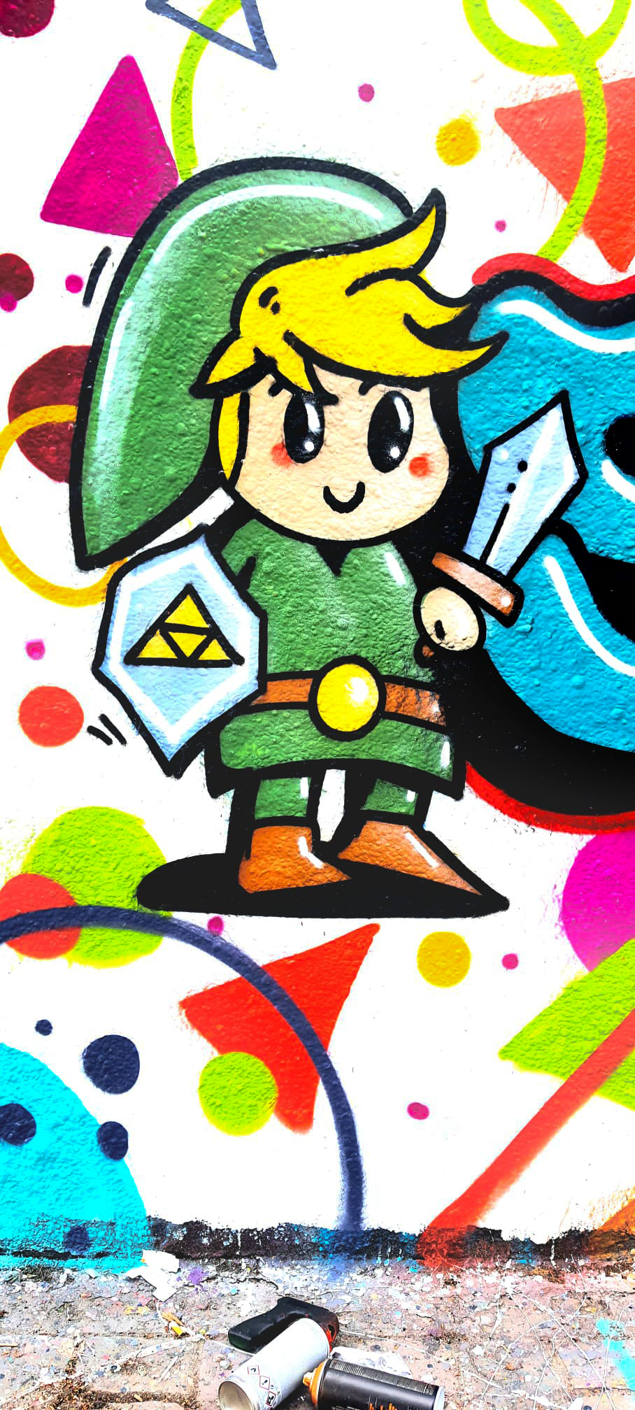 Sacha zelda cours graffiti à Paris
