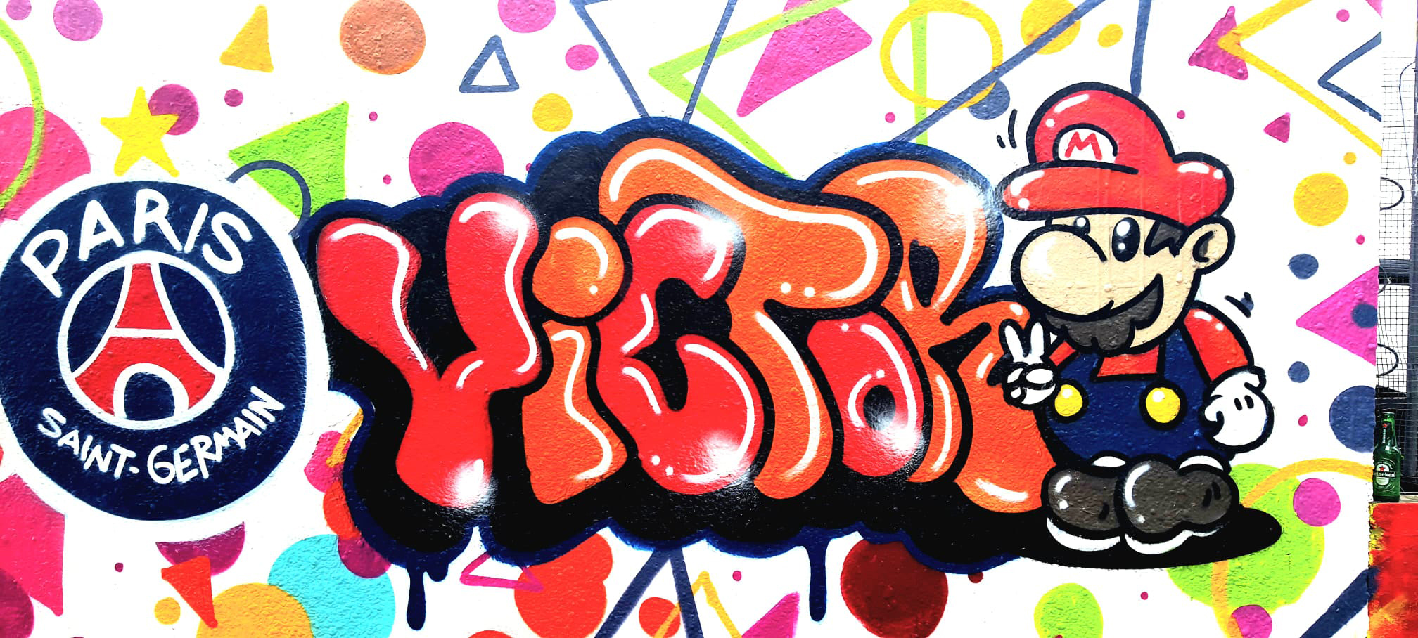 Victor Mario cours graffiti à Paris