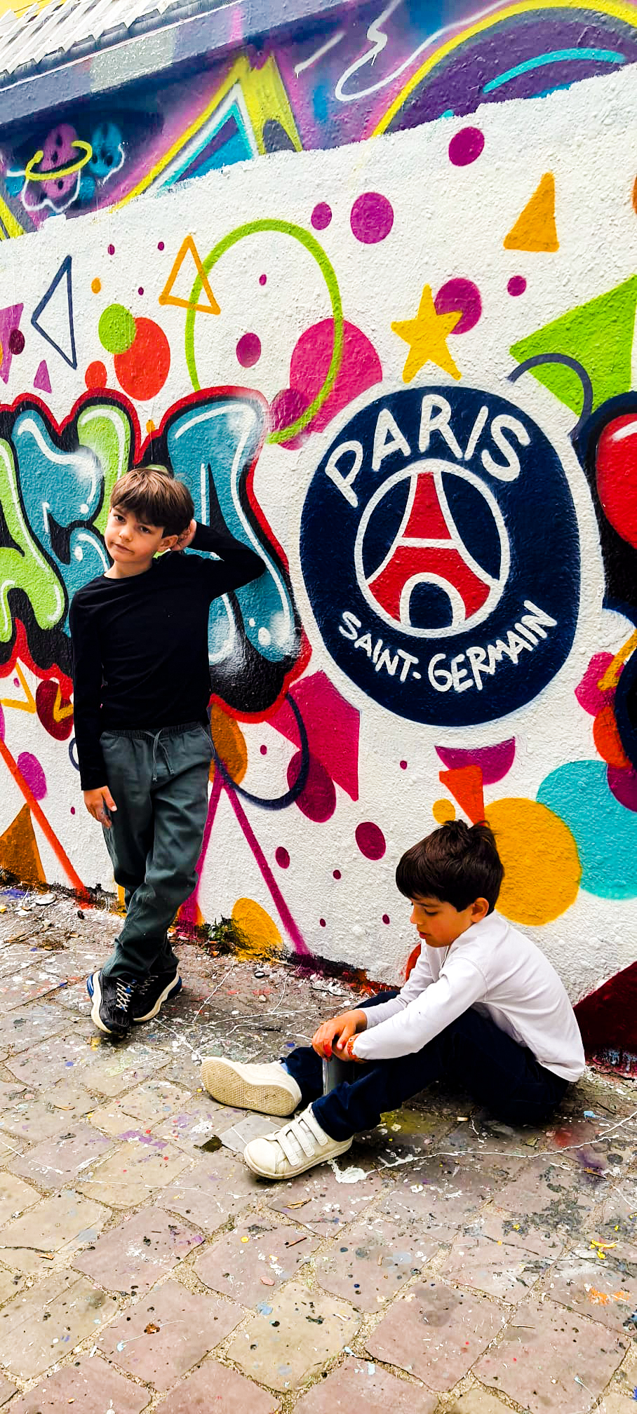 PSG cours graffiti à Paris