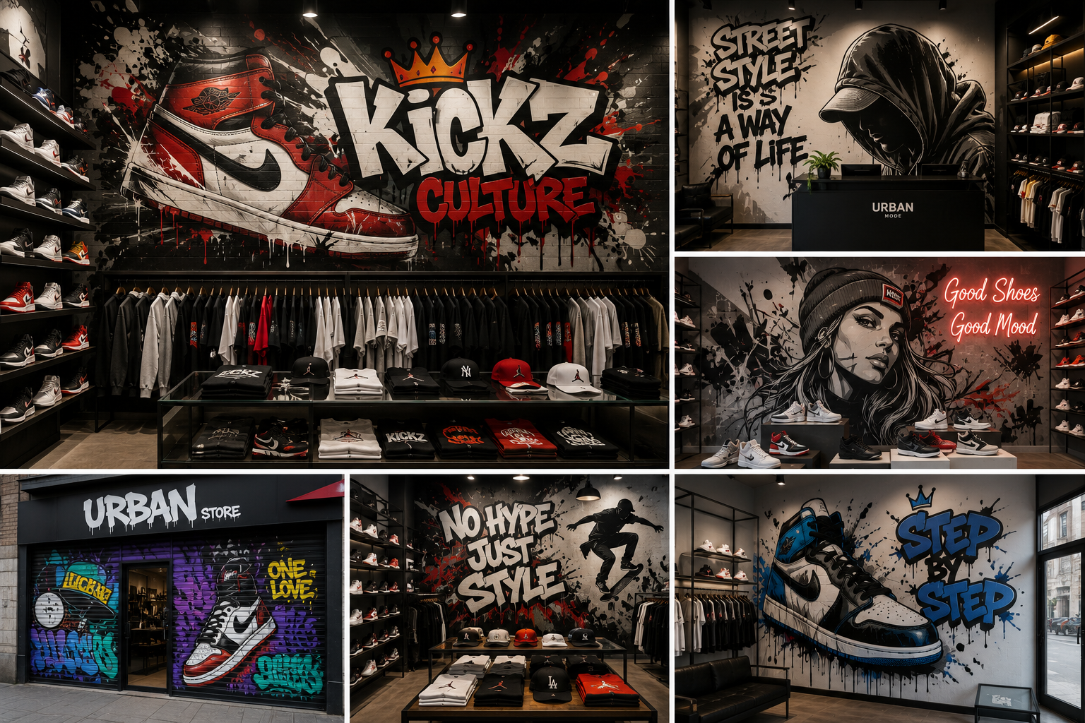 fresque boutique streetwear sneaker basket