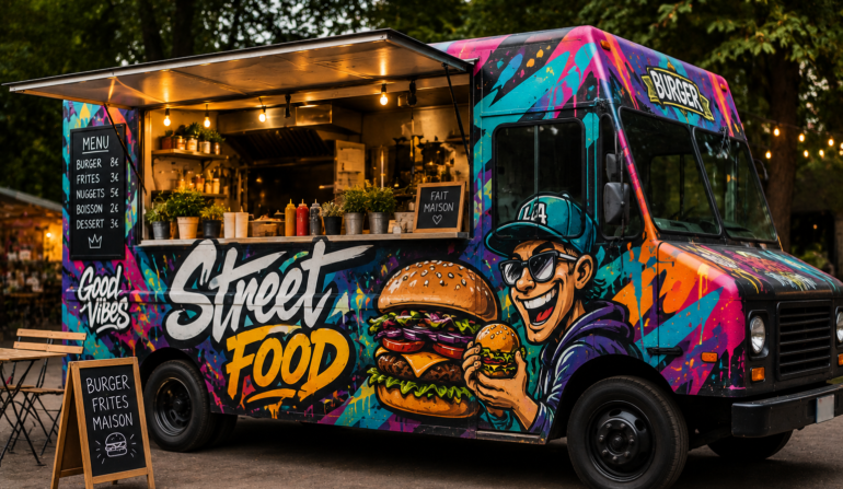 décoration food truck