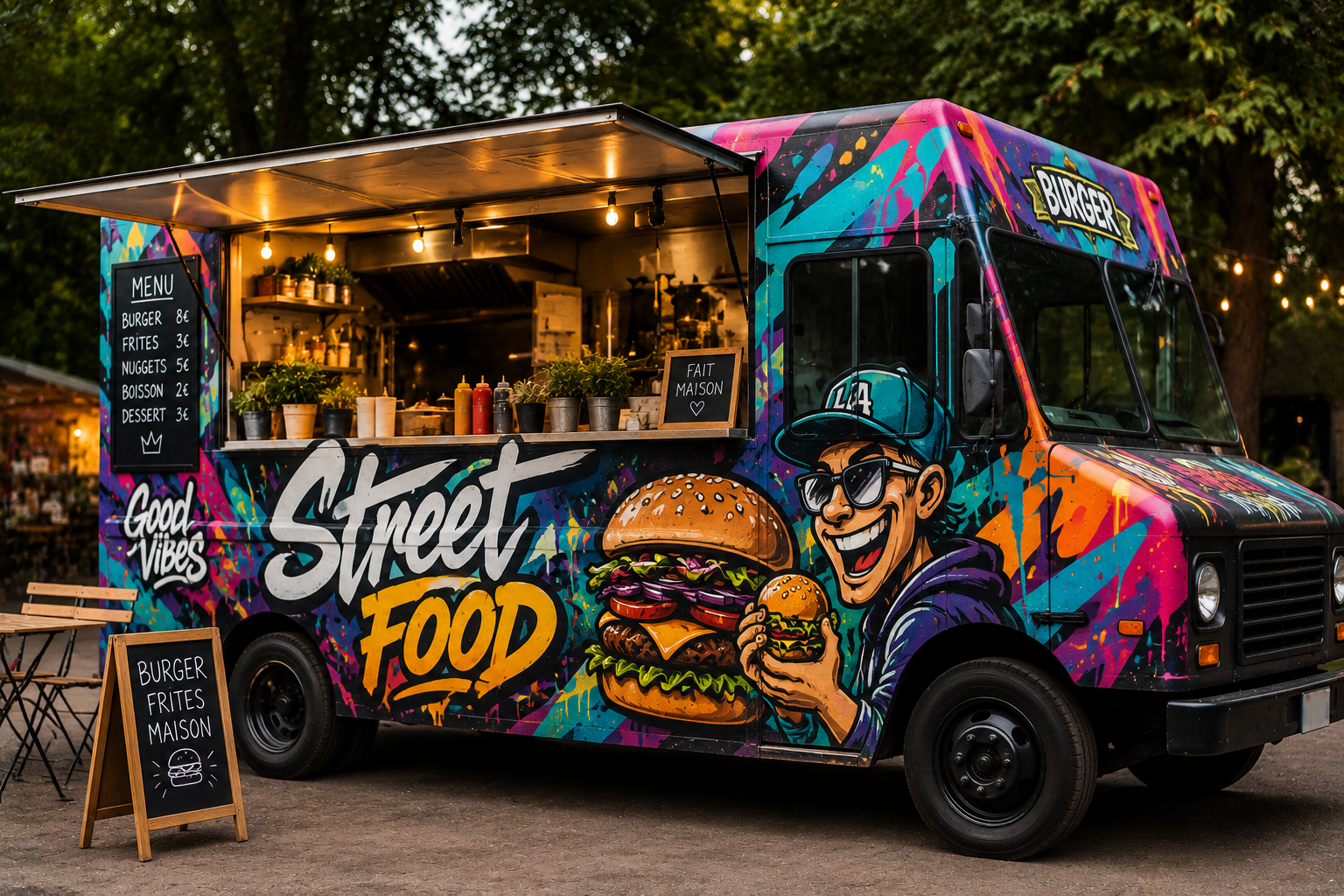 décoration food truck