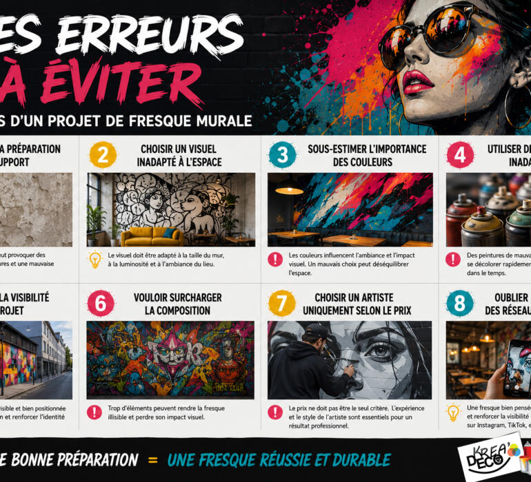 erreurs projet fresque murale