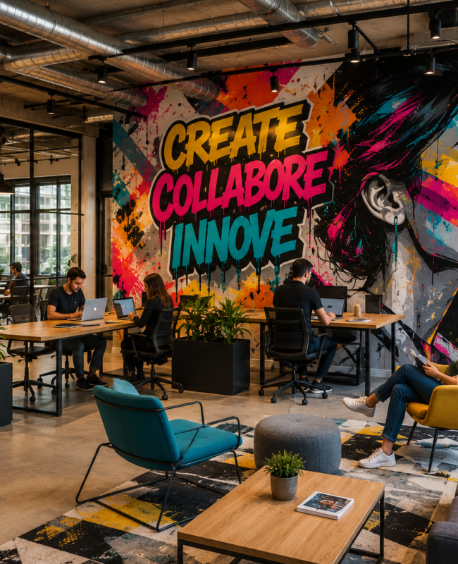 graffiti coworking