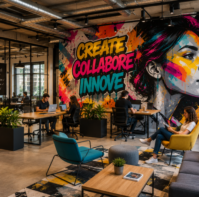 graffiti coworking