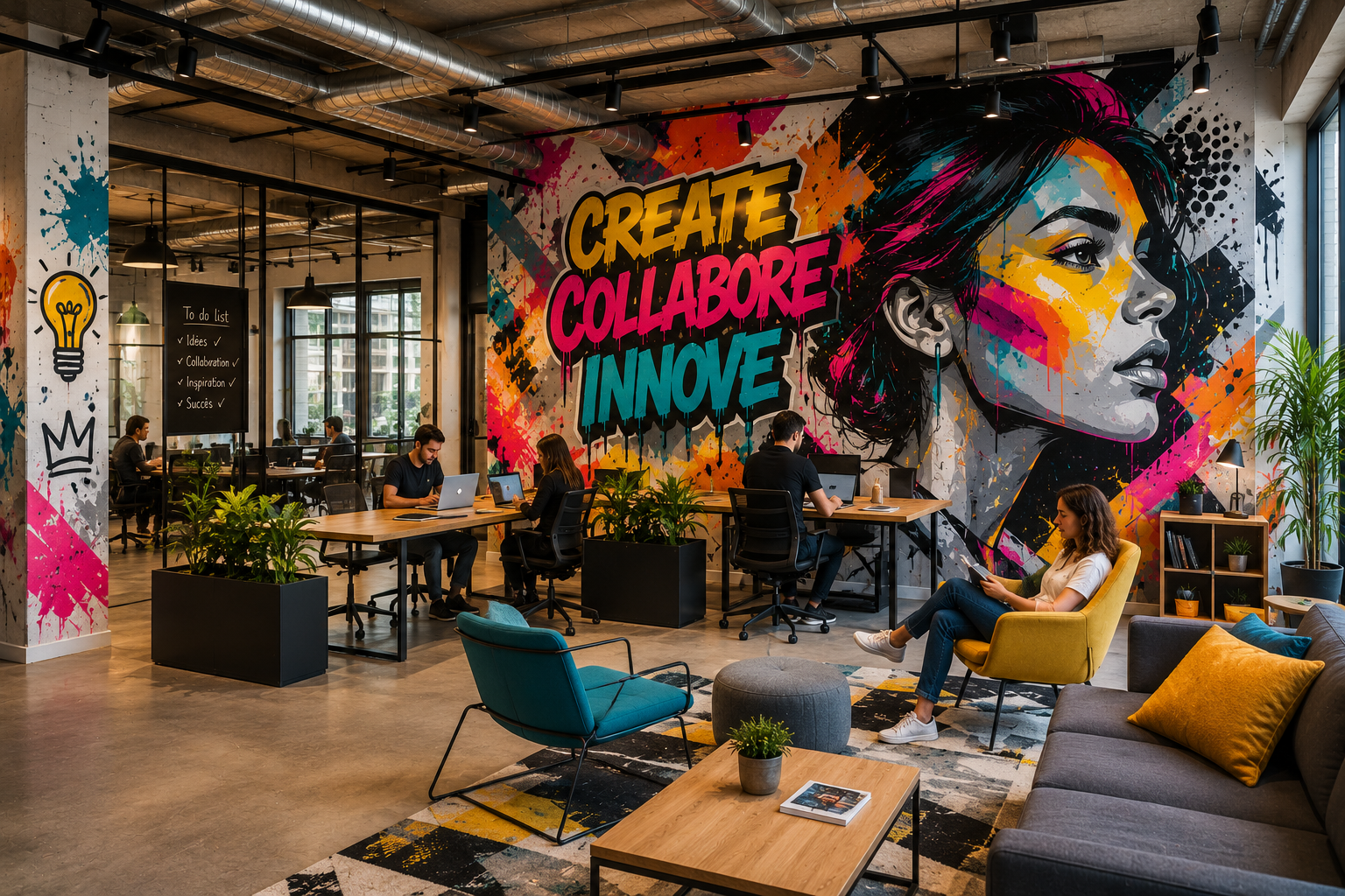graffiti coworking