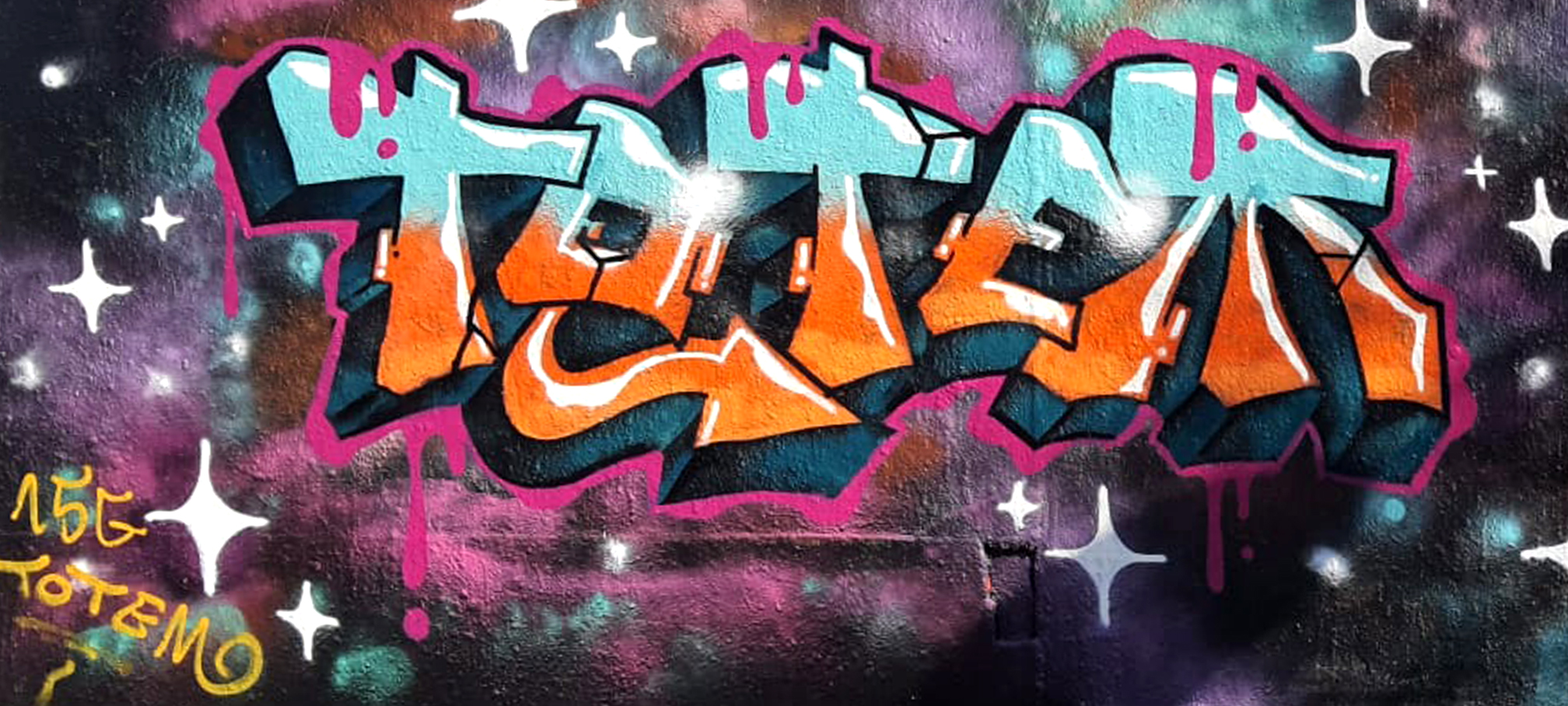 Atelier d'initiation au graffiti street-art à Paris - cours privé avec Totem