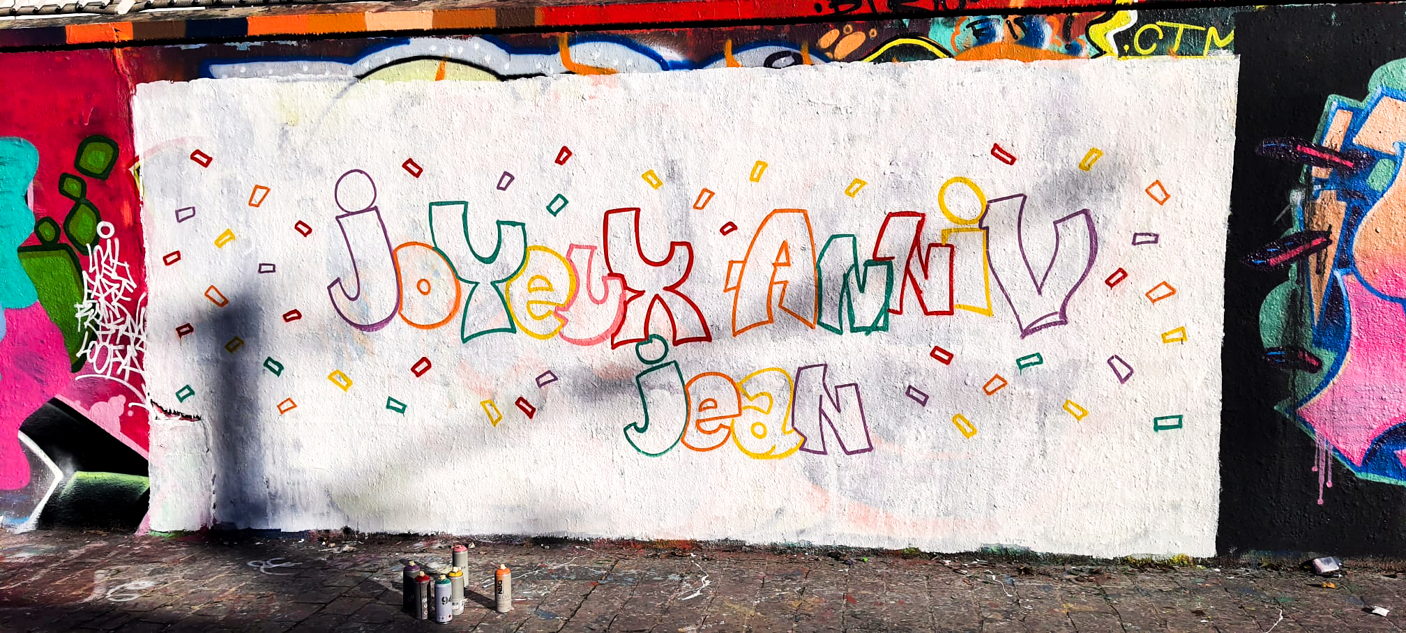 Anniversaire street-art à Paris : atelier graffiti pour ados