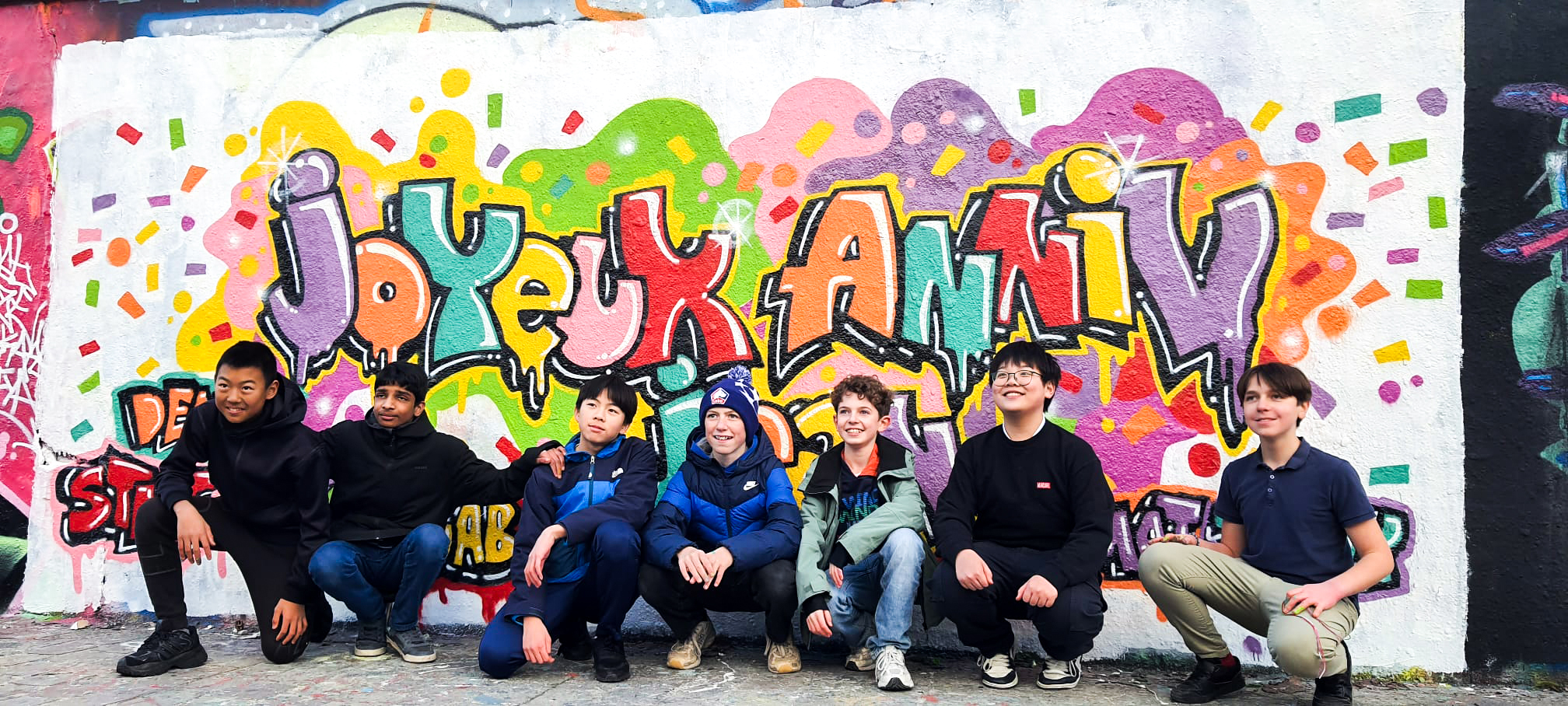 Anniversaire street-art à Paris : atelier graffiti pour ados