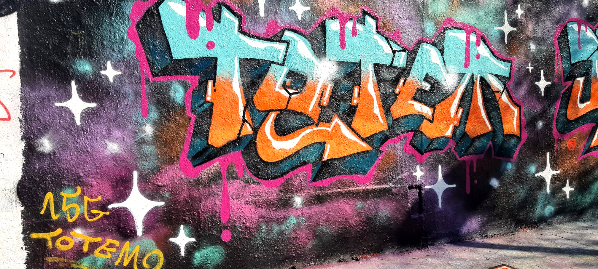 Atelier d'initiation au graffiti street-art à Paris - cours privé avec Totem
