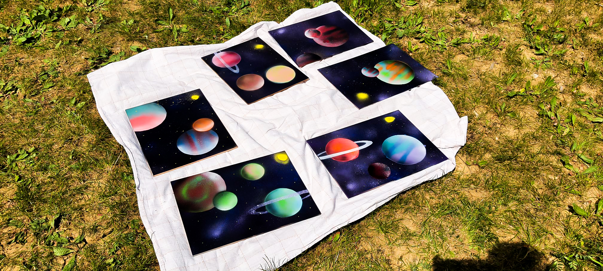 Atelier graff : street-art enseigne et space-painting au SAJ de Fontenay le comte